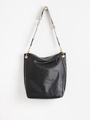 Oliver Bonas Black Elise Tote Bag - Image 2 of 5