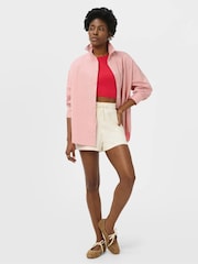 Sweaty Betty Pink Summer Stripe Shirt - Image 4 of 5