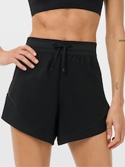 Sweaty Betty Black Runner's High Loose Shorts - Image 3 of 6