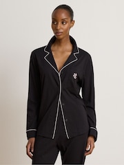 Lauren Ralph Lauren Cotton Long Sleeve Pyjamas Set - Image 3 de 4
