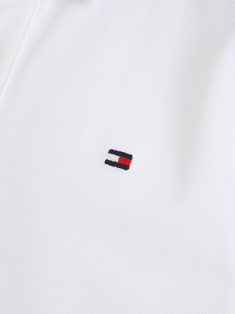 Off White - Tommy Hilfiger Flag Short Sleeve 100% Cotton Polo Shirt - Imagen 6 de 6 Off White - Tommy Hilfiger Flag Short Sleeve 100% Cotton Polo Shirt - Imagen 6 de 6