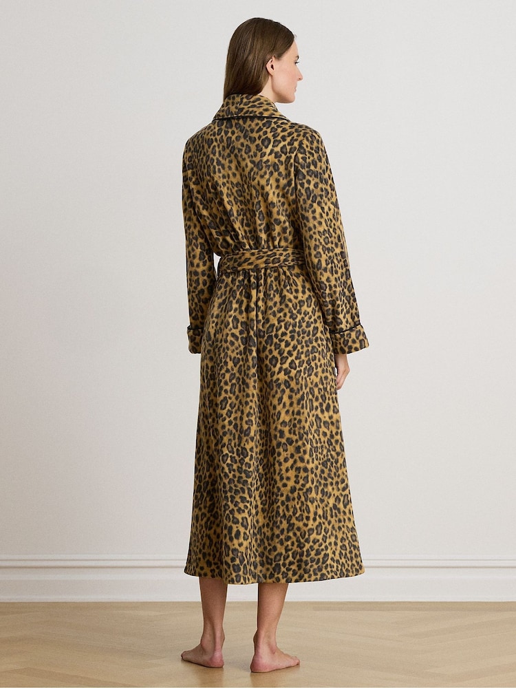 Lauren Ralph Lauren Animal Dalton Fleece Long Robe - Image 2 of 4 Lauren Ralph Lauren Animal Dalton Fleece Long Robe - Image 2 of 4