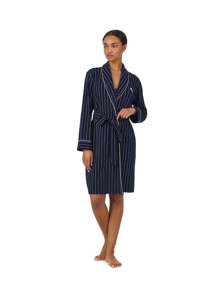 Lauren Ralph Lauren Cotton Shawl Collar Robe - Slika 2 od 4