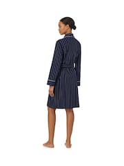 Lauren Ralph Lauren Cotton Shawl Collar Robe - Slika 3 od 4