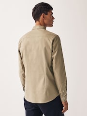Tan Stretch Oxford Long Sleeve Shirt - Image 2 of 8