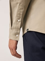 Tan Stretch Oxford Long Sleeve Shirt - Image 5 of 8