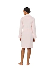 Lauren Ralph Lauren Pink Short Fleece Robe - Image 2 of 3