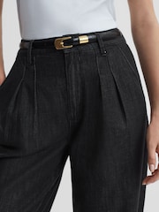 Paige High Rise Tapered Jeans - Image 4 of 6