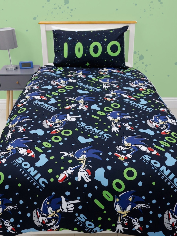 Character Silver Sonic Single Duvet Set - Image 1 of 1