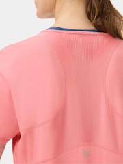 Sweaty Betty Pink Breathe Easy Mesh T-Shirt - Image 5 of 6