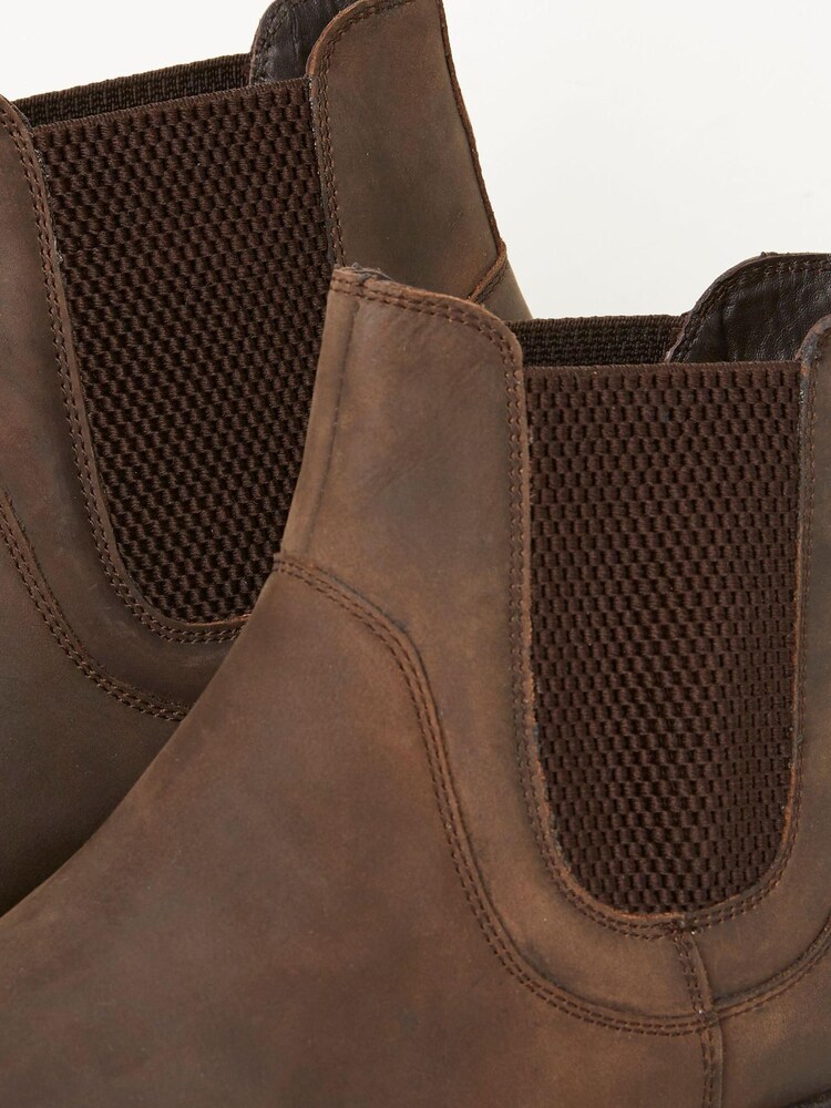 FatFace Brown Ethan Chelsea Ankle Boots - Image 4 of 4