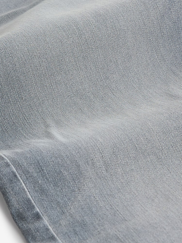 Light Grey Straight Fit Motion Flex Jeans - Image 11 of 11