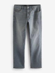 Light Grey Straight Fit Motion Flex Jeans - Image 7 of 11