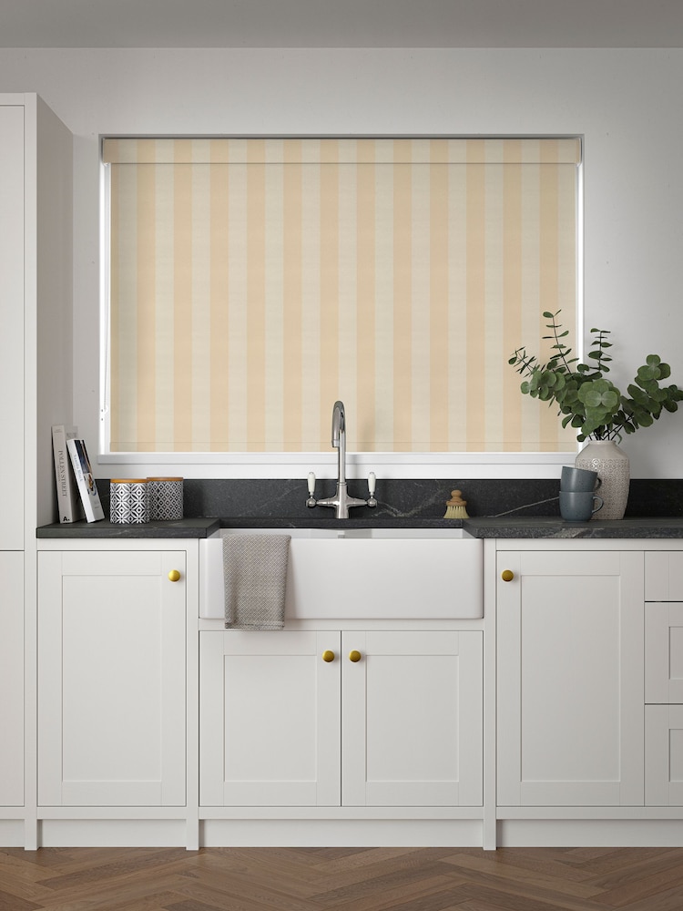 Natural Sand Tresco Made to Measure Blackout Roller Blind - Image 2 of 6