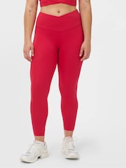 Sweaty Betty Red All Day 7/8 Wrap Waist Leggings - Image 4 of 6