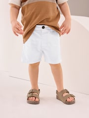 White Chinos Shorts (3mths-7yrs) - Image 1 of 7
