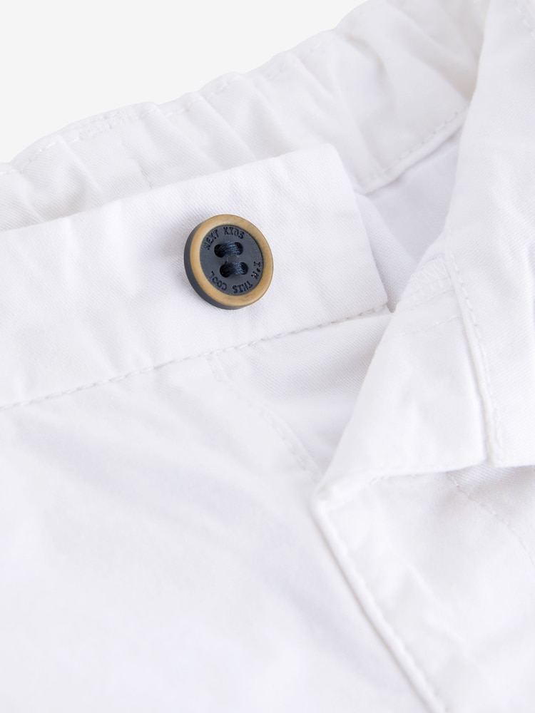 White Chinos Shorts (3mths-7yrs) - Image 7 of 7