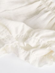 White 100% Cotton Baby Knickers 3 Pack (0mths-2yrs) - Image 6 of 6