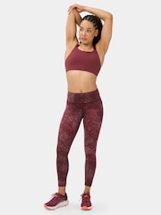 Sweaty Betty Red Dot Terrain Print 7/8 Length Power Workout Leggings - Image 1 of 6
