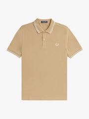 Fred Perry Mens Twin Tipped 100% Cotton Polo Shirt - Image 5 of 7