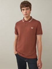 Fred Perry Mens Twin Tipped Polo Shirt - Image 1 of 7