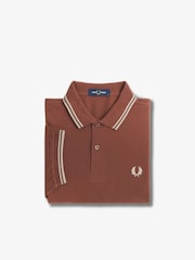 Fred Perry Mens Twin Tipped Polo Shirt - Image 7 of 7