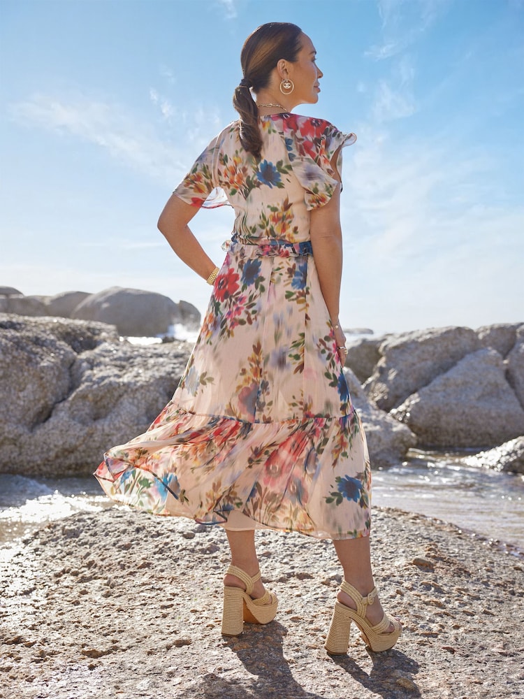 Floral Maxi Dress Very Myleene Klass Dress Buy Myleene Klass Multi