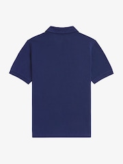 Fred Perry Relaxed Fit Trophy Collar 100% Cotton Polo Shirt - Image 6 of 6