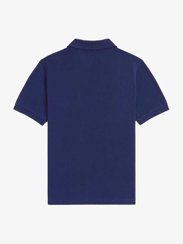 Fred Perry Relaxed Fit Trophy Collar 100% Cotton Polo Shirt - Image 6 of 6