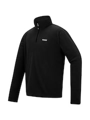 Regatta Black Thompson Fleece Zip Neck - Image 7 of 7