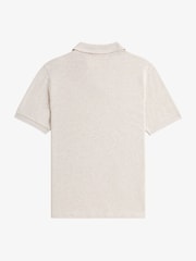 Fred Perry Relaxed Fit Trophy Collar 100% Cotton Polo Shirt - Image 6 of 6