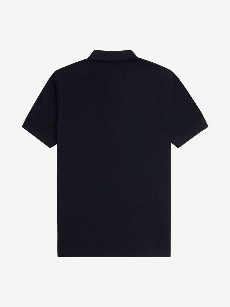 Fred Perry Navy Ombre Stripe 100% Cotton Polo Shirt - Image 5 of 5