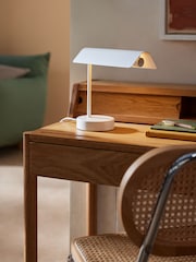 MADE.COM White Ellis Table Lamp - Image 1 of 3