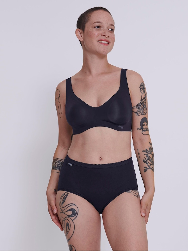 Sloggi Basic+ Maxi Knickers 4 Pack - Image 2 of 5
