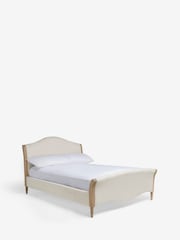 Laura Ashley Natural Sarsden Wooden And Upholstered Bed Frame - Image 4 of 4