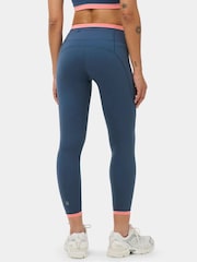 Sweaty Betty Blue Power Colourblock Workout Leggings - Image 3 of 6