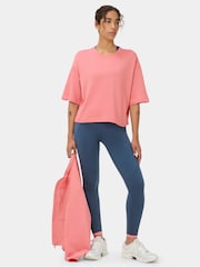 Sweaty Betty Blue Power Colourblock Workout Leggings - Image 5 of 6