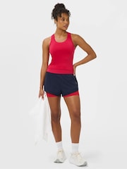 Sweaty Betty Blue Tempo Run Colour Block Shorts - Image 1 of 6