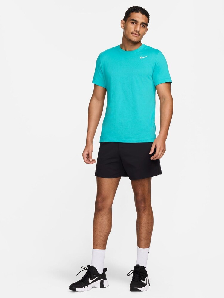 Nike Light Blue Dri-FIT Training T-Shirt - Image 4 of 4