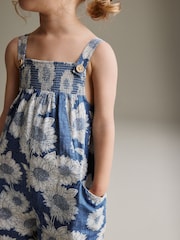Denim - Overall mit Sonnenblumenmuster (3 Monate – 7 Jahre) - Bild 5 von 10