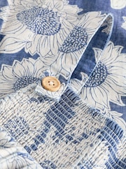 Denim - Overall mit Sonnenblumenmuster (3 Monate – 7 Jahre) - Bild 9 von 10