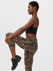 Sweaty Betty Brown Power Cropped Workout Leggings - Image 1 of 6