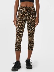 Sweaty Betty Brown Power Cropped Workout Leggings - Image 4 of 6