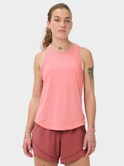 Sweaty Betty Pink Breathe Easy Mesh Run Vest Top - Image 1 of 6