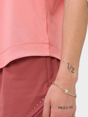 Sweaty Betty Pink Breathe Easy Mesh Run Vest Top - Image 5 of 6