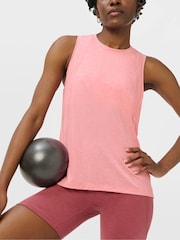 Sweaty Betty Pink Soft Flow Studio Vest - Image 1 of 6
