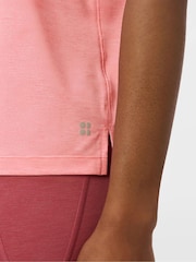 Sweaty Betty Pink Soft Flow Studio Vest - Image 5 of 6