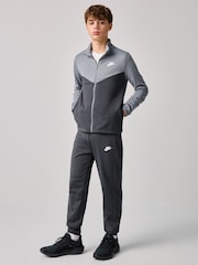 siva - Nike trenirke z zadrgo - Slika 1 iz 10