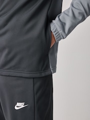siva - Nike trenirke z zadrgo - Slika 10 iz 10