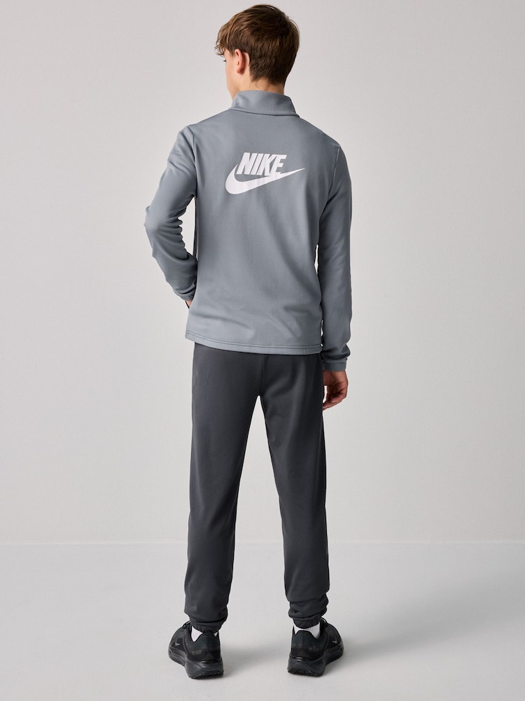 siva - Nike trenirke z zadrgo - Slika 2 iz 10